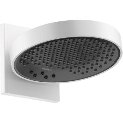 Hansgrohe Rainfinity regendouche met arm 25x25 cm rond wit 26232700