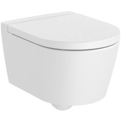 Roca Inspira toiletpot hangend zonder kraag wit mat A346528620