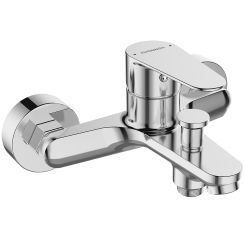 Kuchinox Fresno bad- en douchekraan wand chroom BQF010D