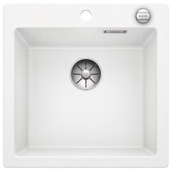 Blanco Pleon 5 spoelbak van graniet 51.5x51 cm wit 523680