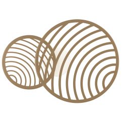 Mantra Collage plafondlamp 1x30 W gouden 7235
