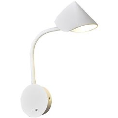Mantra Goa wandlamp 1x7.5 W wit 7720