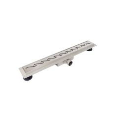 Balneo Decor Next doucheafvoer 90 cm staal WAVE90N
