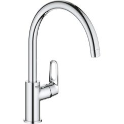Grohe BauFlow keukenkraan staand StarLight Chrome 31538001