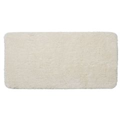 Sealskin Angora badkamermatje 140x70 cm rechthoekig wit 800118