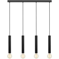 Markslöjd Sencillo hanglamp 4x40 W zwart 108264