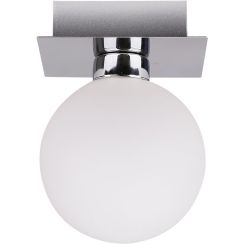 Candellux Oden plafondlamp 1x40 W wit-chroom 91-03195