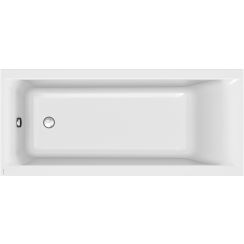 Cersanit Larga rechthoekige badkuip slim 170x75 cm wit S301-303