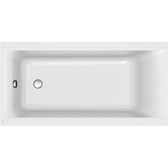 Cersanit Larga rechthoekige badkuip slim 150x75 cm wit S301-304