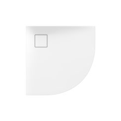 Cersanit Tako halfronde douchebak 80x80 cm wit S932-155