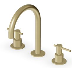 Zucchetti Helm wastafelkraan staand gouden ZHL515.XP31