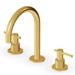 Zucchetti Helm wastafelkraan staand gouden ZHL515.XP41G2