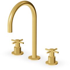 Zucchetti Helm wastafelkraan staand gouden ZHM516.XP41G3