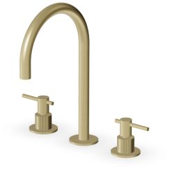 Zucchetti Helm wastafelkraan staand gouden ZHL516.XP31G2