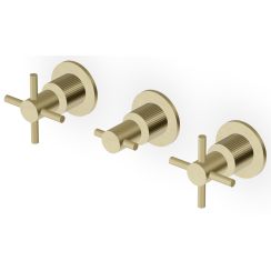 Zucchetti Helm wastafelkraan inbouw gouden ZHM695.XP31G2