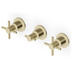 Zucchetti Helm wastafelkraan inbouw gouden ZHM695.XP31G3