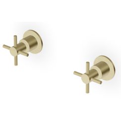 Zucchetti Helm douchekraan inbouw gouden ZHM738.XP31