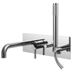 Paffoni Stick bad- en douchekraan inbouw chroom SK001CR