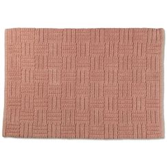 Kela Leana badkamermatje 65x55 cm rechthoekig roze 23510