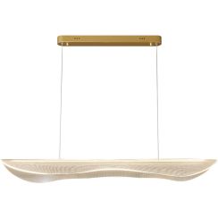 Altavola Design Cortina hanglamp 1x35 W doorzichtig-gouden LA103/P_100_gold
