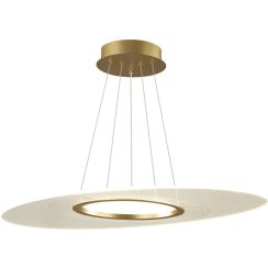 Altavola Design Eclipse hanglamp 1x30 W doorzichtig-gouden LA116/P1_97_3k_gold