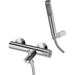 Paffoni Jo bad- en douchekraan wand chroom JO023CR