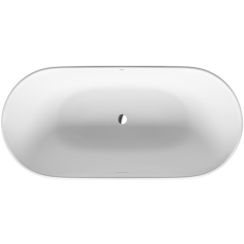 Duravit Luv vrijstaand bad 160x75 cm ovaal wit 700461000000000
