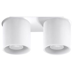 Sollux Lighting Orbis plafondlamp 2x40 W wit SL.0056