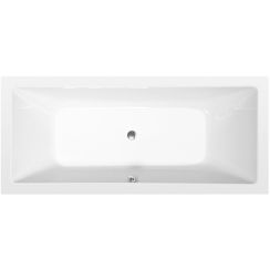 Polysan Krysta rechthoekige badkuip slim 180x80 cm wit 71710S