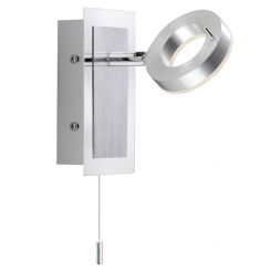 Paul Neuhaus Sileda wandlamp 1x6 W aluminium 9785-96
