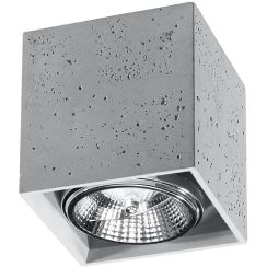 Sollux Lighting Valde plafondlamp 1x40 W grijs SL.0646
