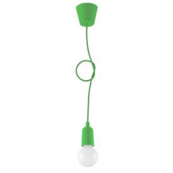 Sollux Lighting Diego hanglamp 1x60 W groen SL.0581