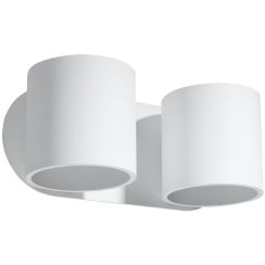 Sollux Lighting Orbis wandlamp 2x40 W wit SL.0659