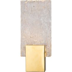 MaxLight Vetro wandlamp 1x3 W gouden W0289