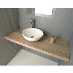 Sapho Avice badkamerblad 140x49.5 cm eik AV144