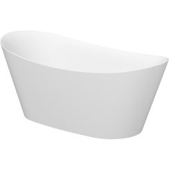 Cersanit Inverto vrijstaand bad 170x80 cm ovaal wit S301-339