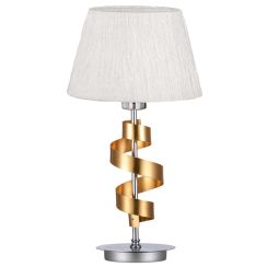 Candellux Denis tafellamp 1x60 W chroom-gouden 41-23483
