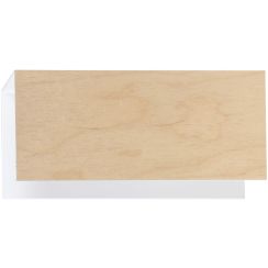 Emibig Carlo wandlamp 1x15 W wit-hout 611/K1