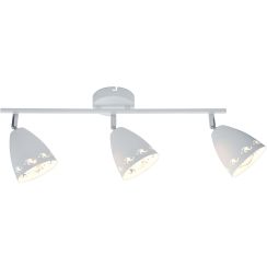 Candellux Coty plafondlamp 3x40 W wit 93-67142