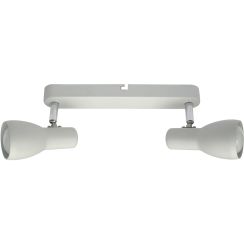 Candellux Picardo plafondlamp 2x40 W wit 92-44181