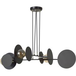 Emibig Idea hanglamp 4x15 W zwart 792/4