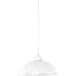 Candellux Bilbao hanglamp 1x60 W wit 31-09302