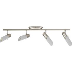 Candellux Trendi plafondlamp 4x9 W wit-nikkel 94-14736