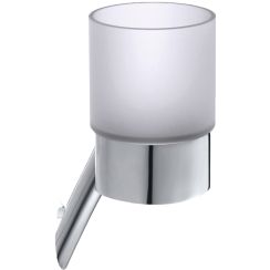 Deante Silia tandenborstelbeker wit-chroom ADI0911