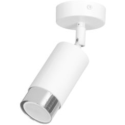 Emibig Hiro plafondlamp 1x8 W wit-chroom 962/1