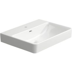 Laufen Pro S wastafel 60x46.5 cm rechthoekig klassiek-meubel wit glans H8109634001041