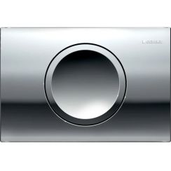 Geberit Delta15 spoelknop voor het toilet glanzende chroom 115.109.21.1