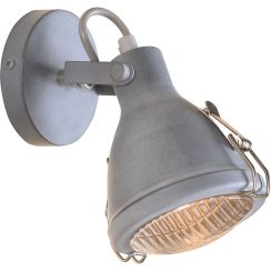 Candellux Crodo wandlamp 1x40 W grijs 91-71101