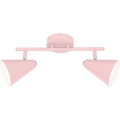 Candellux Amor plafondlamp 2x40 W roze 92-68798
