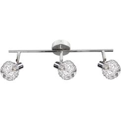 Candellux Collar plafondlamp 3x40 W chroom 93-13668